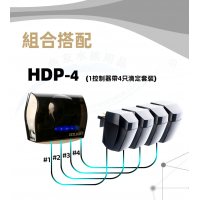 ZETLIGHT  HDP 掛式滴定泵  ( 四個裝泵頭+控制器套裝 )